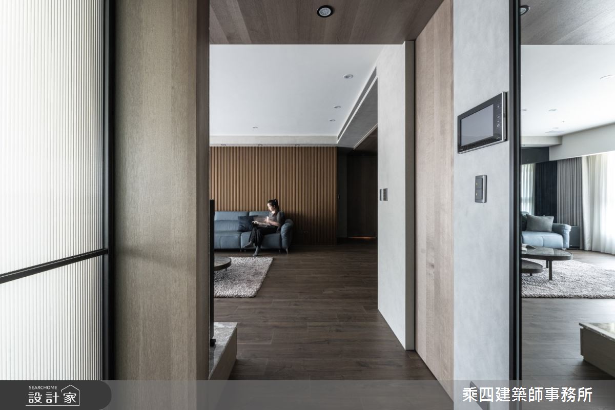 62坪新成屋(5年以下)＿現代風玄關案例圖片＿乘四建築師事務所＿乘四_40之1