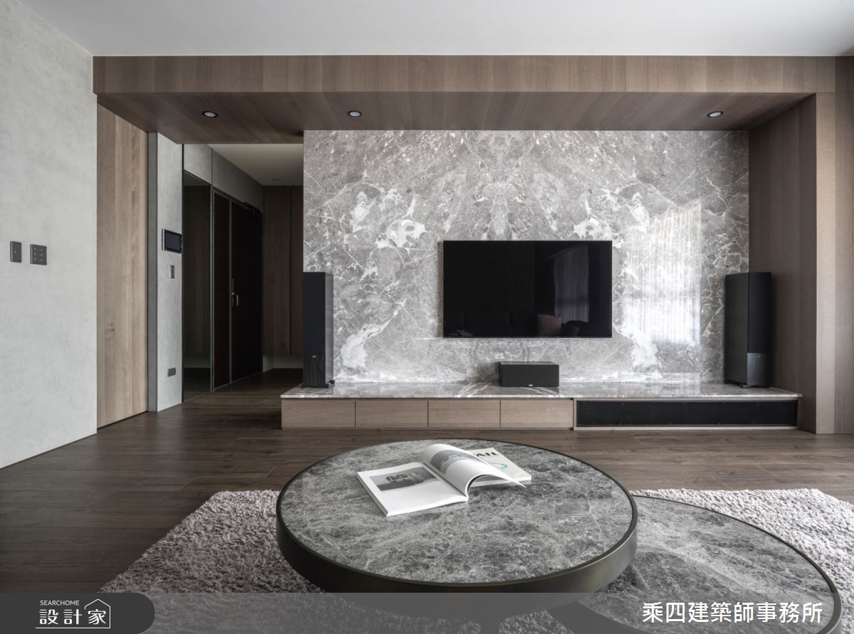62坪新成屋(5年以下)＿現代風客廳案例圖片＿乘四建築師事務所＿乘四_40之3