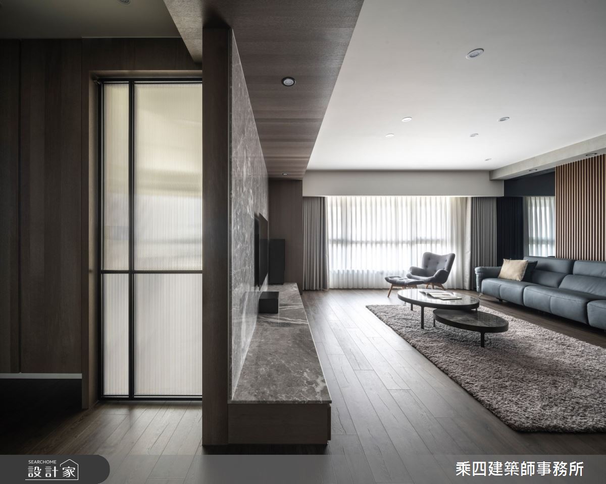 62坪新成屋(5年以下)＿現代風客廳案例圖片＿乘四建築師事務所＿乘四_40之2