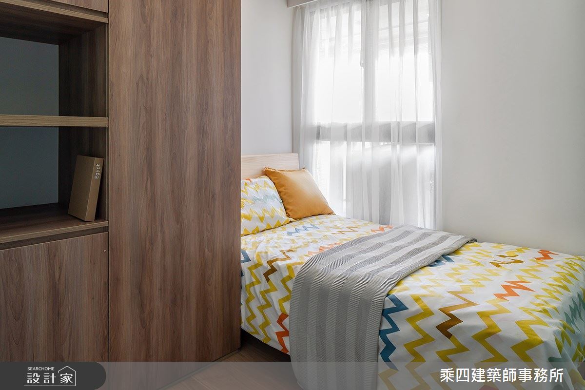 23坪新成屋(5年以下)＿簡約風臥室案例圖片＿乘四建築師事務所＿乘四_39之17