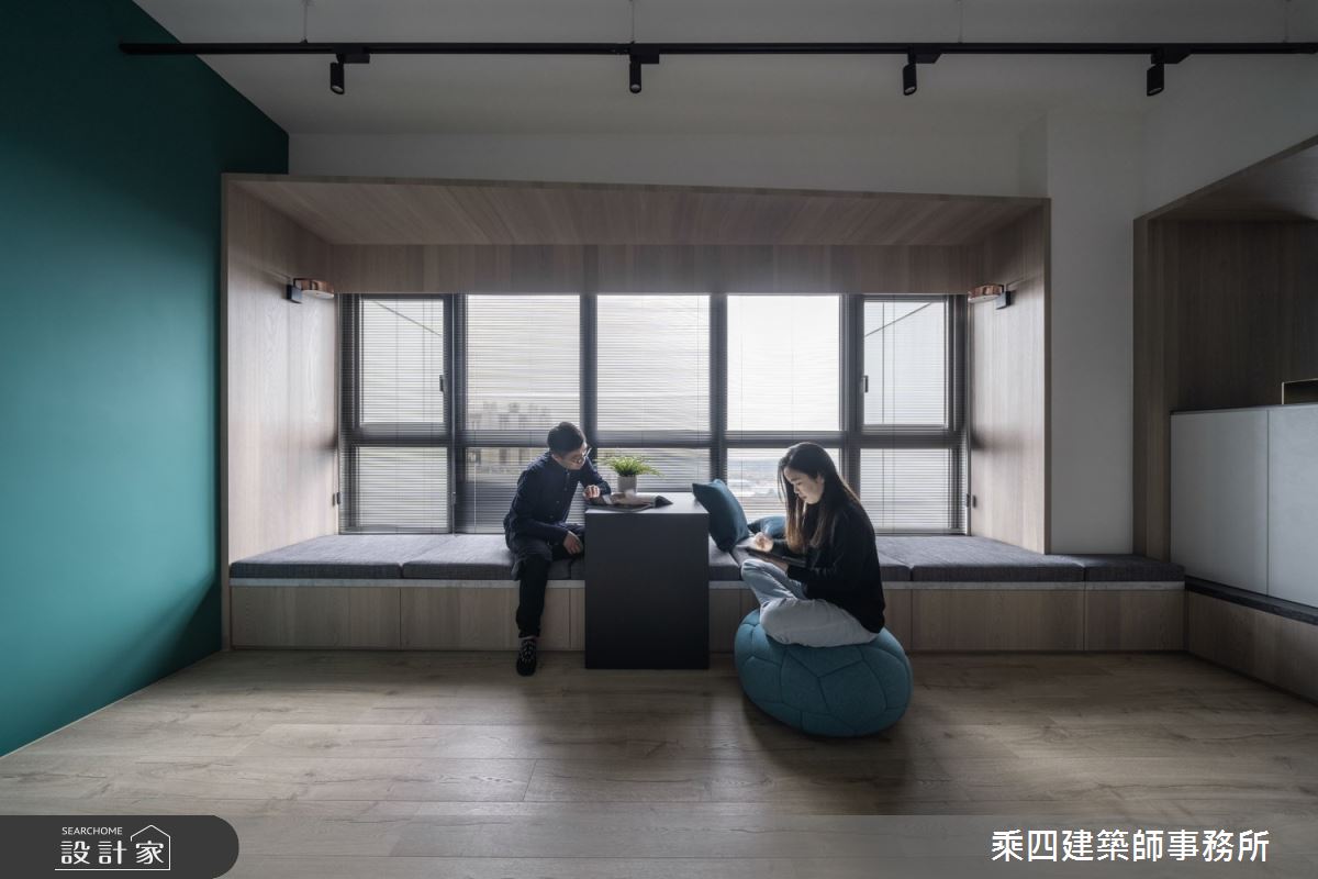 91坪新成屋(5年以下)＿現代風臥榻案例圖片＿乘四建築師事務所＿乘四_37之6