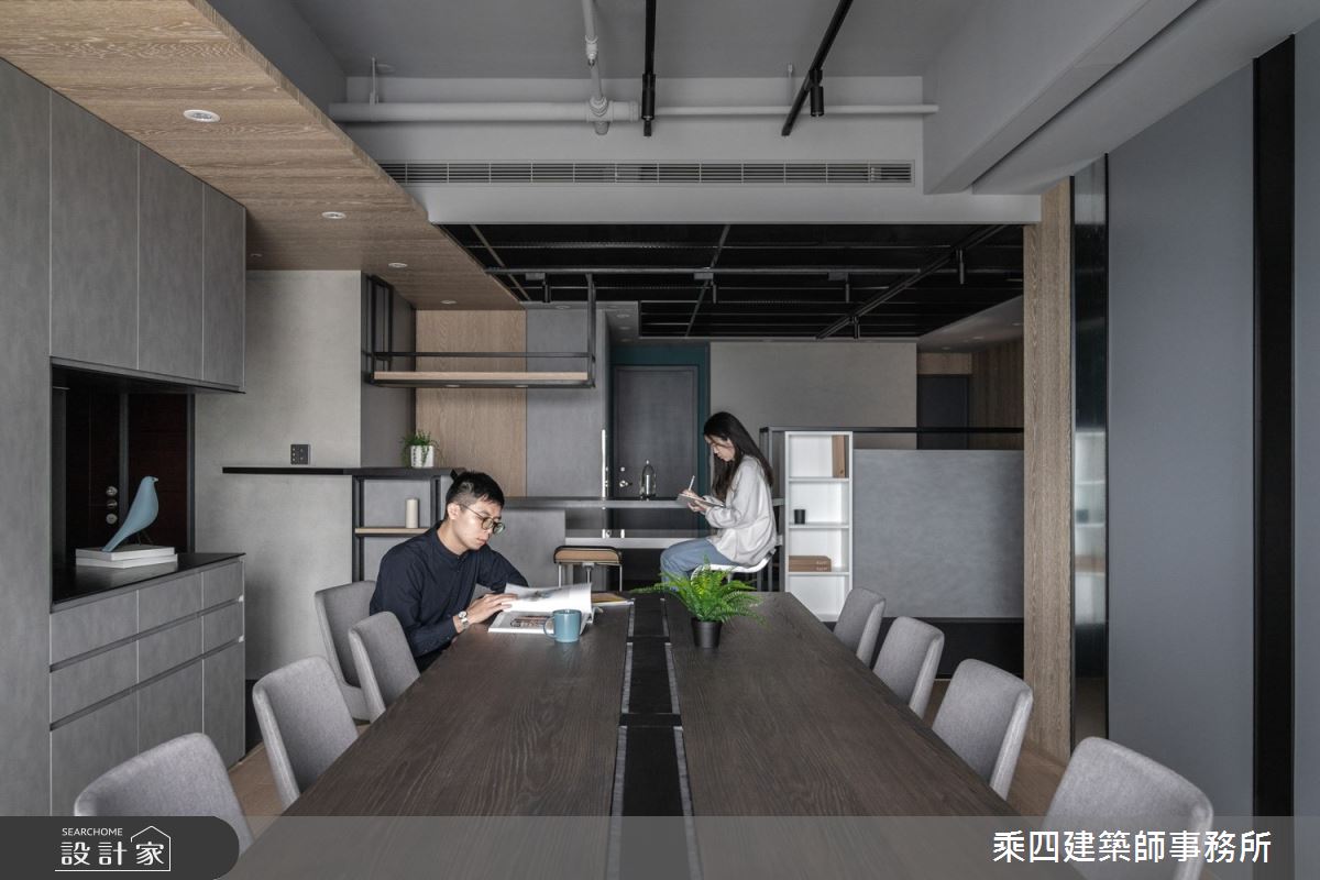 91坪新成屋(5年以下)＿現代風餐廳案例圖片＿乘四建築師事務所＿乘四_37之11