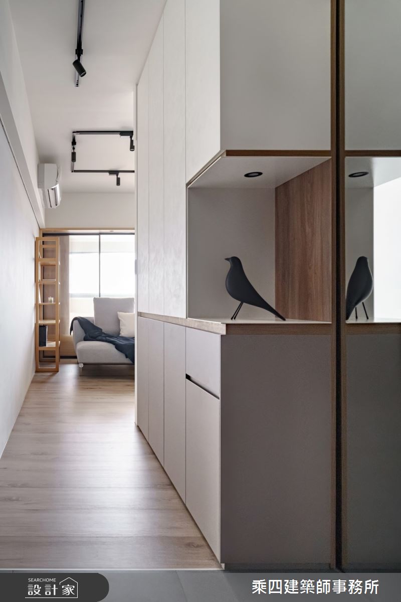 21坪老屋(16~30年)＿簡約風玄關案例圖片＿乘四建築師事務所＿乘四_36之3919