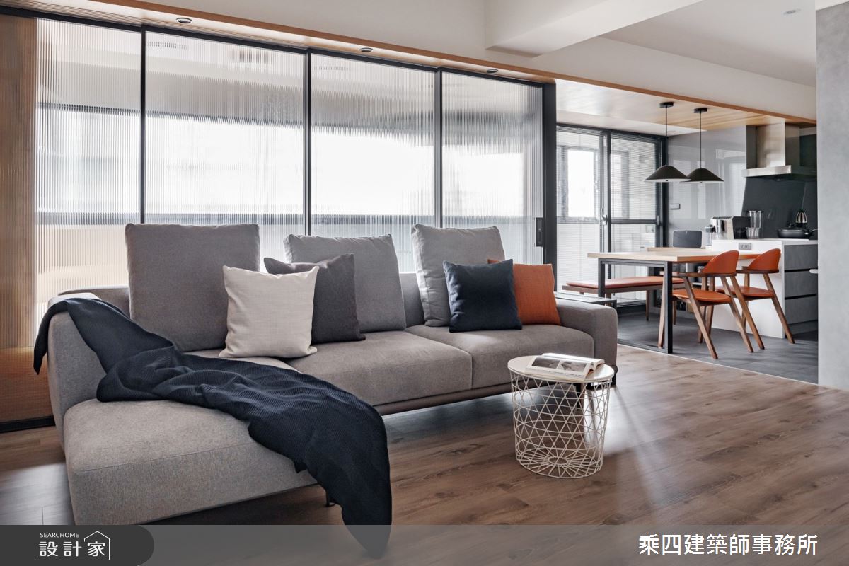 21坪老屋(16~30年)＿簡約風客廳案例圖片＿乘四建築師事務所＿乘四_36之2
