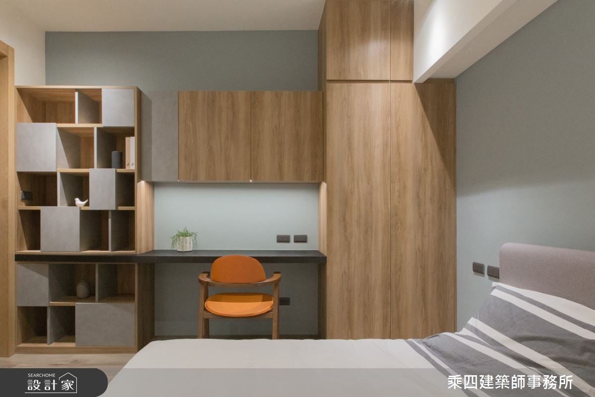 21坪老屋(16~30年)＿簡約風臥室案例圖片＿乘四建築師事務所＿乘四_36之13
