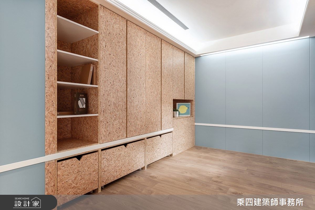 30坪中古屋(5~15年)＿現代風多功能室案例圖片＿乘四建築師事務所＿乘四_35之2