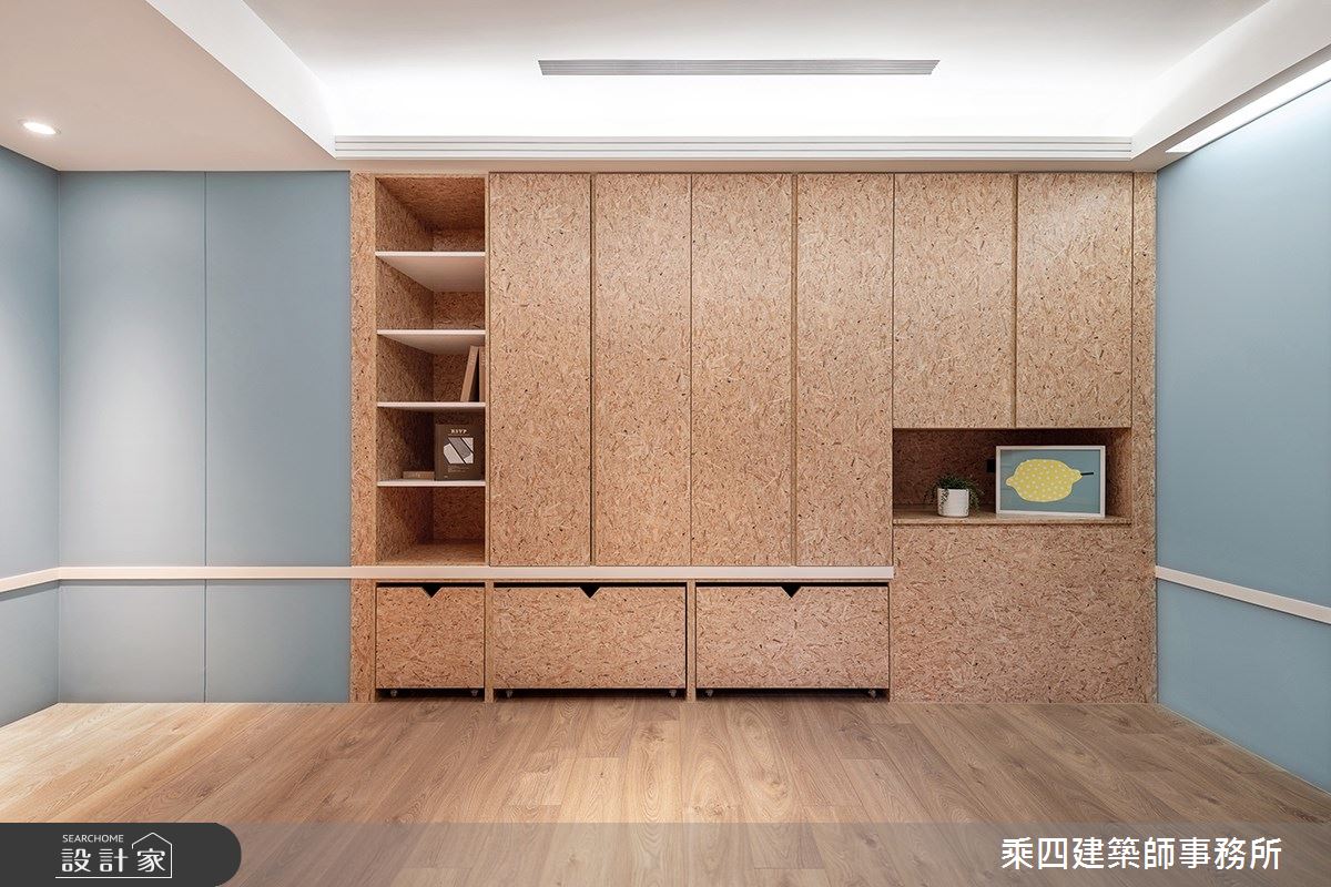 30坪中古屋(5~15年)＿現代風多功能室案例圖片＿乘四建築師事務所＿乘四_35之3