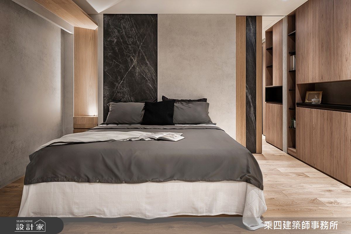 30坪中古屋(5~15年)＿現代風臥室案例圖片＿乘四建築師事務所＿乘四_35之9