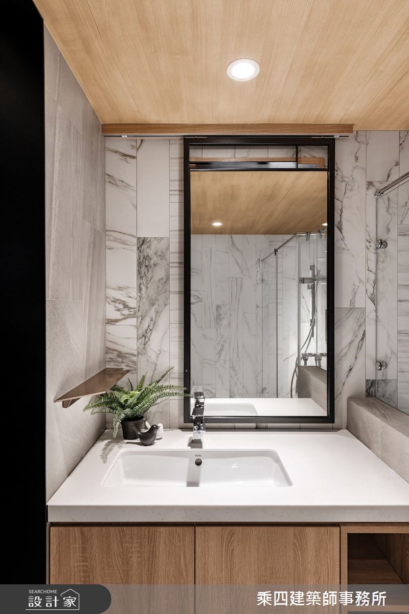 30坪中古屋(5~15年)＿現代風浴室案例圖片＿乘四建築師事務所＿乘四_35之13