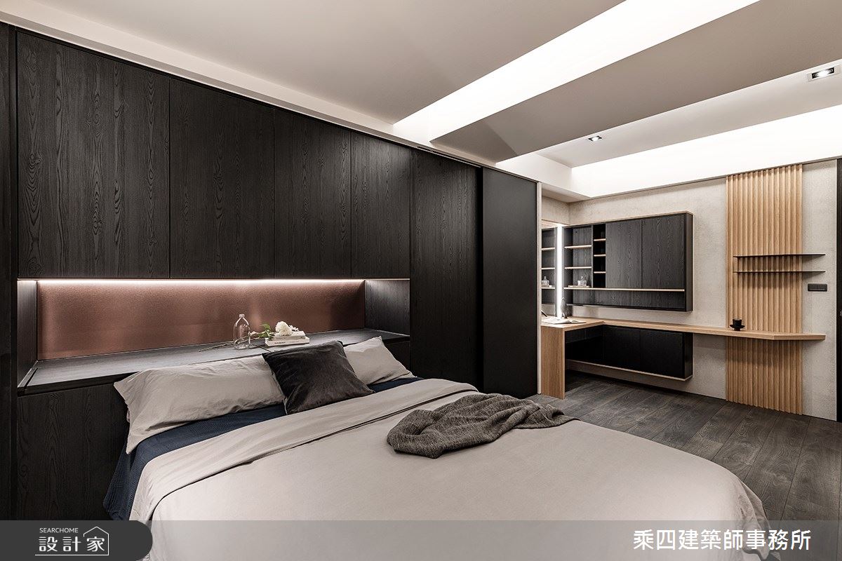 30坪中古屋(5~15年)＿現代風臥室案例圖片＿乘四建築師事務所＿乘四_35之20