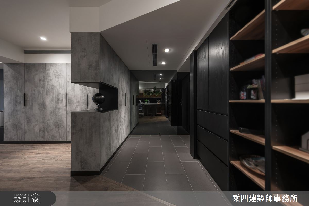 老屋(16~30年)＿現代風玄關案例圖片＿乘四建築師事務所＿乘四_30之2