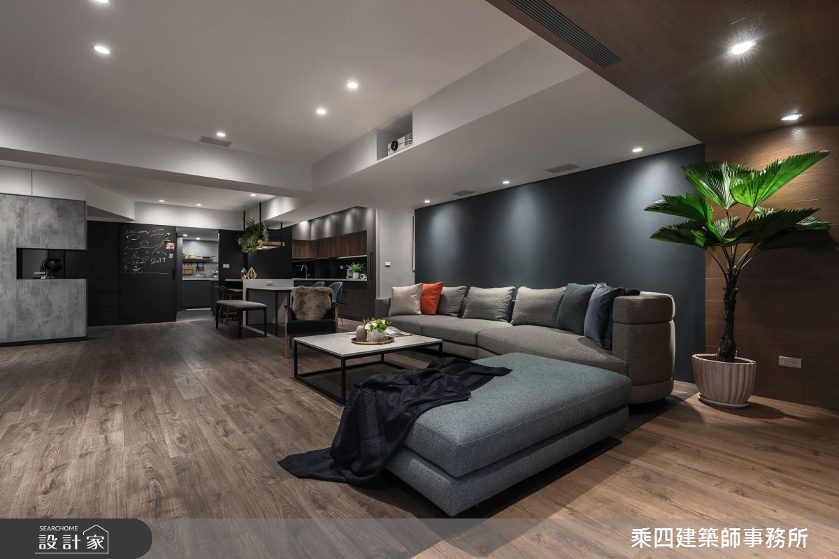 老屋(16~30年)＿現代風客廳案例圖片＿乘四建築師事務所＿乘四_30之7