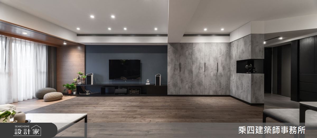 老屋(16~30年)＿現代風客廳案例圖片＿乘四建築師事務所＿乘四_30之3