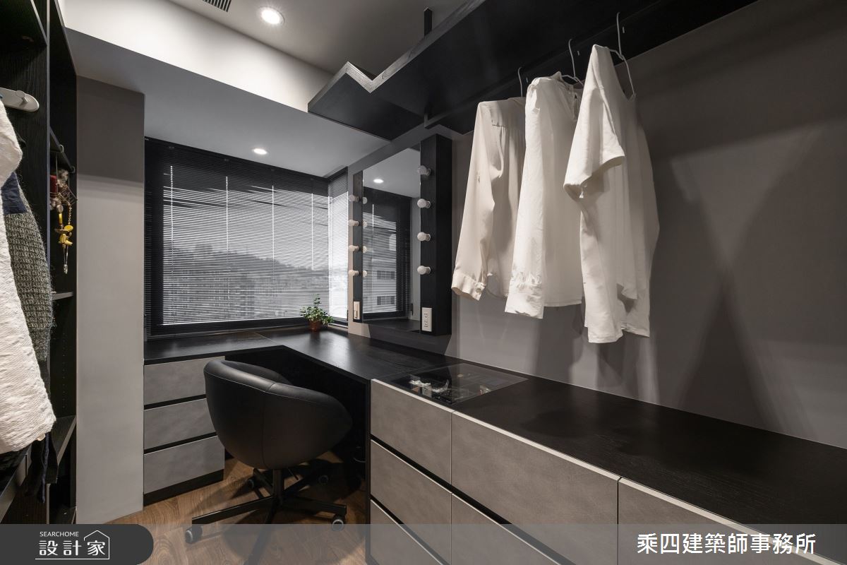 老屋(16~30年)＿現代風更衣間案例圖片＿乘四建築師事務所＿乘四_30之16