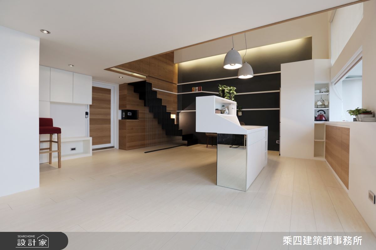 17坪老屋(16~30年)＿現代風吧檯案例圖片＿乘四建築師事務所＿乘四_04之4
