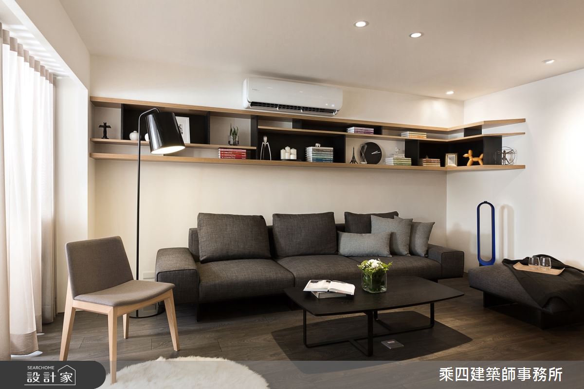 31坪老屋(16~30年)＿現代風客廳案例圖片＿乘四建築師事務所＿乘四_08之7
