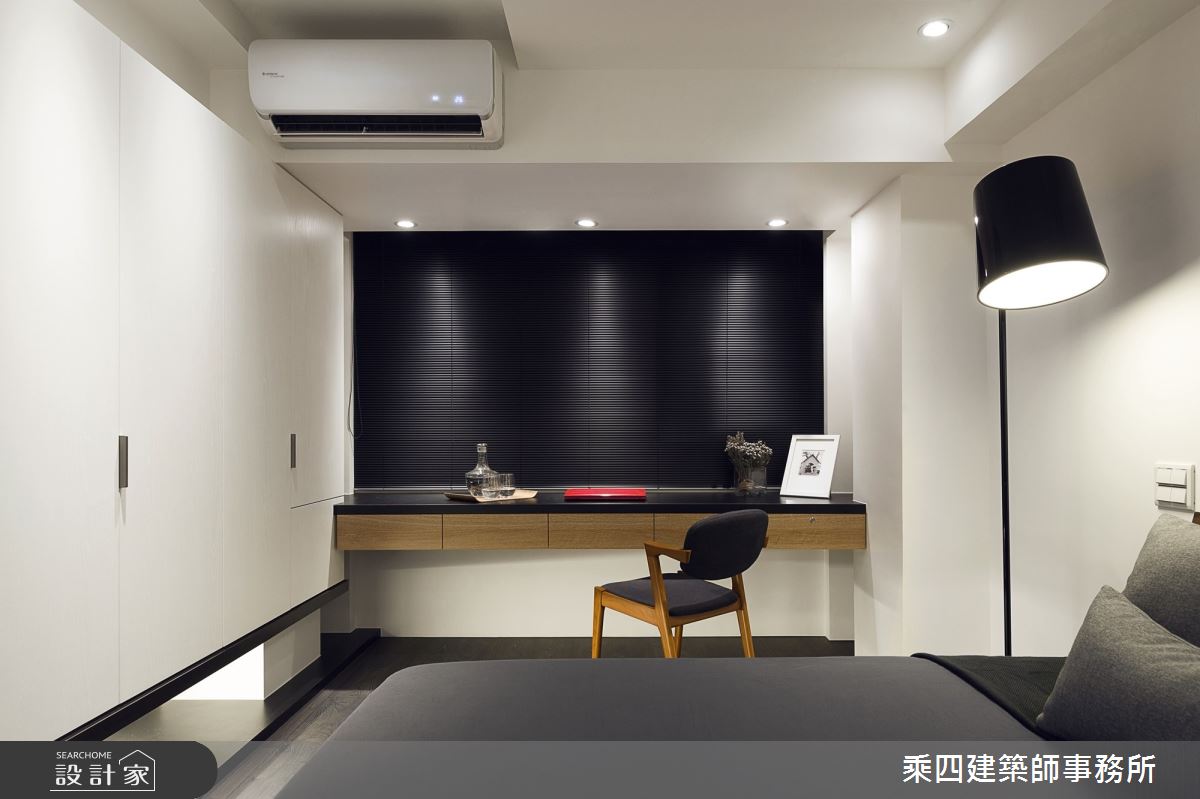 31坪老屋(16~30年)＿現代風臥室案例圖片＿乘四建築師事務所＿乘四_08之15