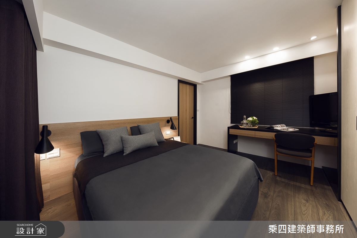 31坪老屋(16~30年)＿現代風臥室案例圖片＿乘四建築師事務所＿乘四_08之14