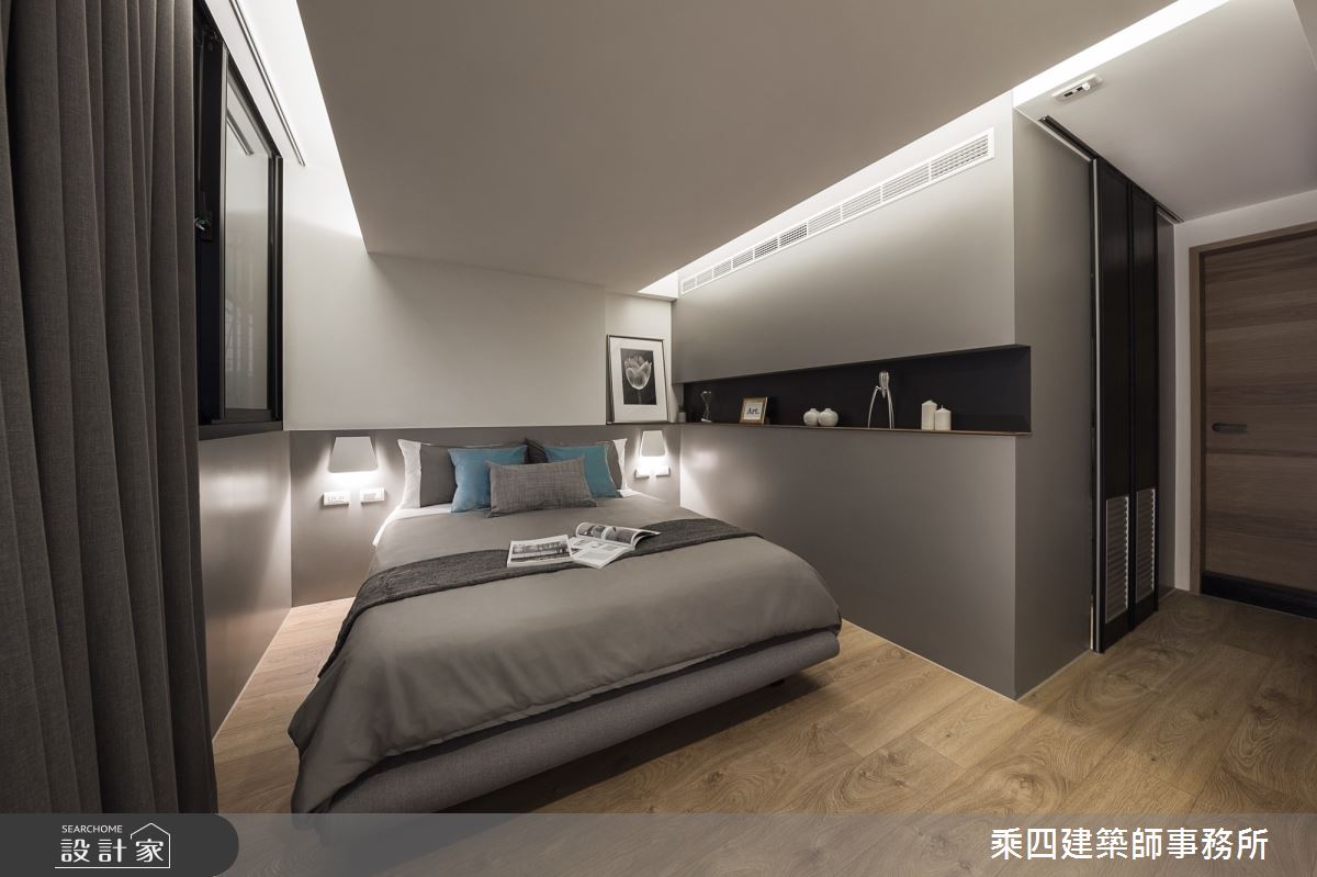 32坪老屋(31~40年)＿現代風臥室案例圖片＿乘四建築師事務所＿乘四_11之13