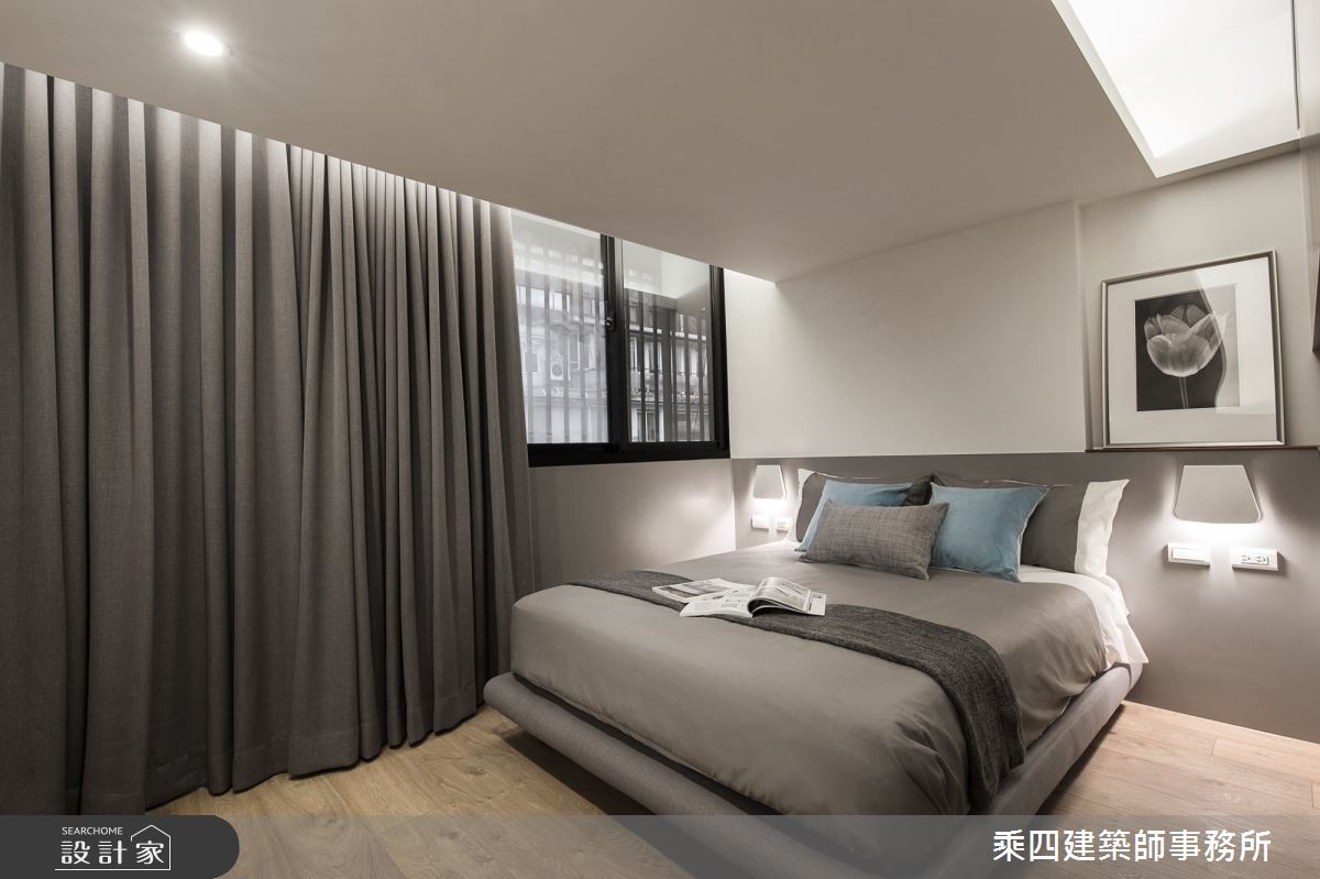 32坪老屋(31~40年)＿現代風臥室案例圖片＿乘四建築師事務所＿乘四_11之14