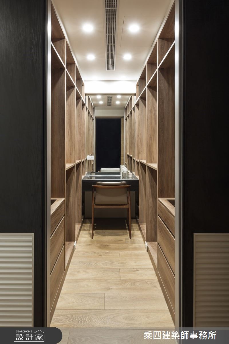 32坪老屋(31~40年)＿現代風更衣間案例圖片＿乘四建築師事務所＿乘四_11之15