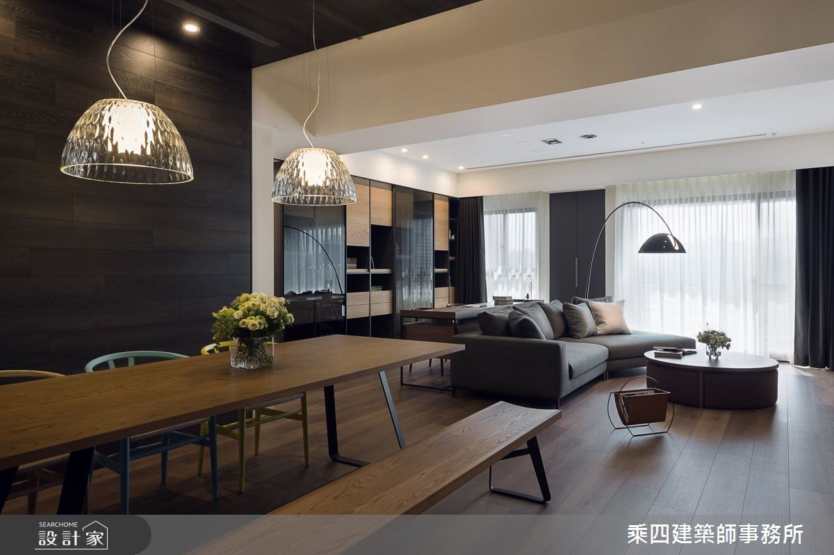 55坪新成屋(5年以下)＿現代風餐廳案例圖片＿乘四建築師事務所＿乘四_12之3
