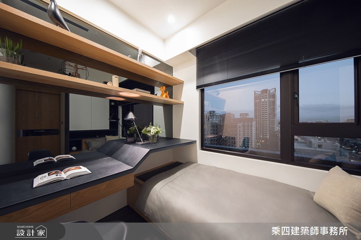 55坪新成屋(5年以下)＿現代風臥室案例圖片＿乘四建築師事務所＿乘四_12之20