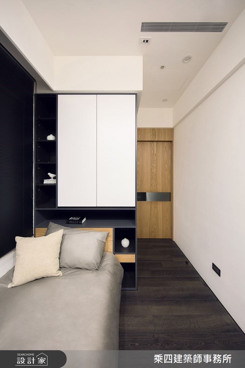 55坪新成屋(5年以下)＿現代風臥室案例圖片＿乘四建築師事務所＿乘四_12之19