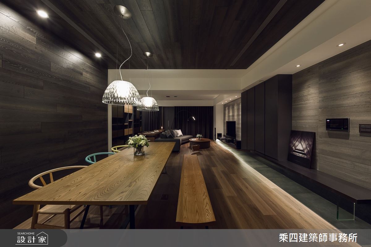 55坪新成屋(5年以下)＿現代風餐廳案例圖片＿乘四建築師事務所＿乘四_12之2