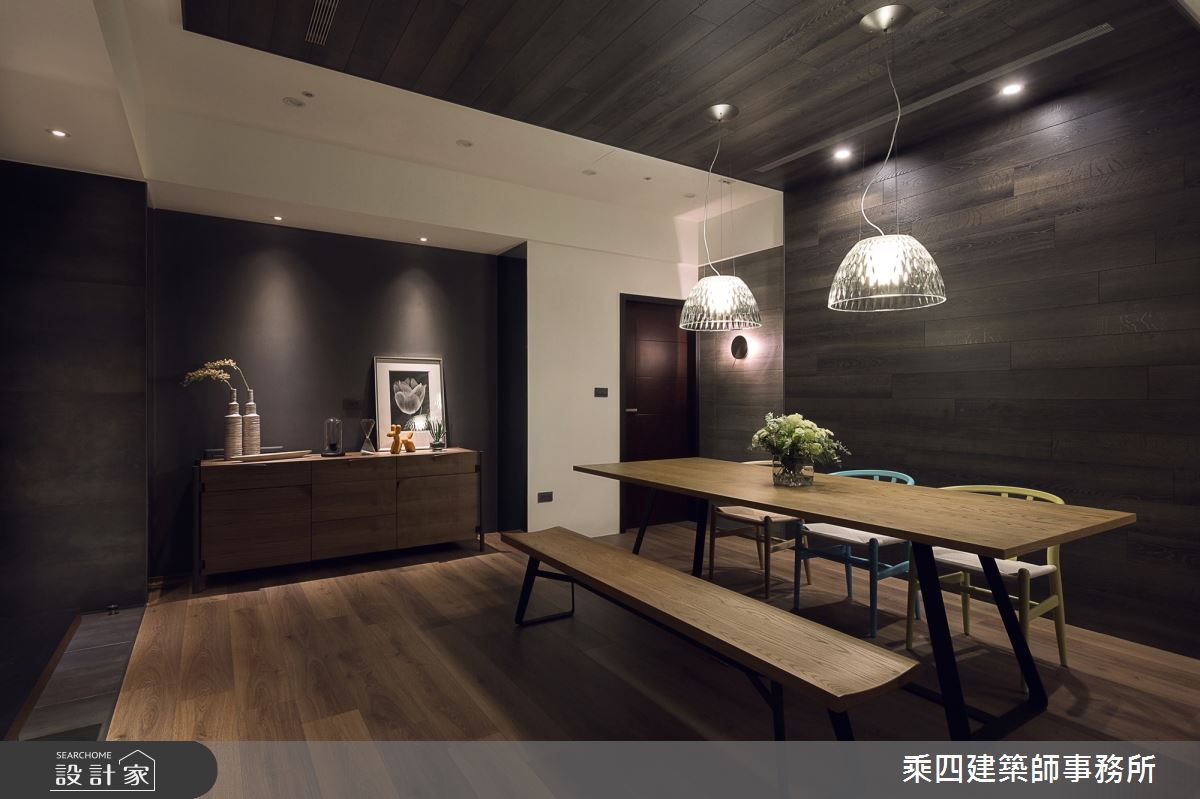 55坪新成屋(5年以下)＿現代風餐廳案例圖片＿乘四建築師事務所＿乘四_12之5
