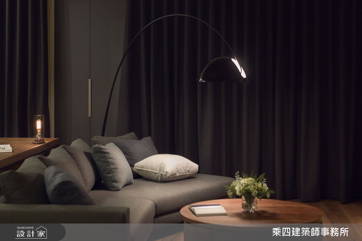55坪新成屋(5年以下)＿現代風客廳案例圖片＿乘四建築師事務所＿乘四_12之13
