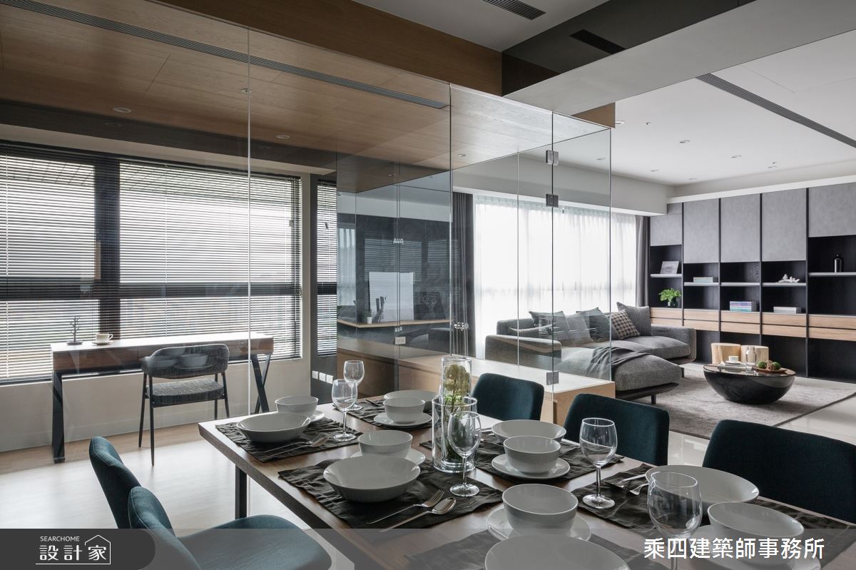 48坪新成屋(5年以下)＿現代風餐廳案例圖片＿乘四建築師事務所＿乘四_15之12
