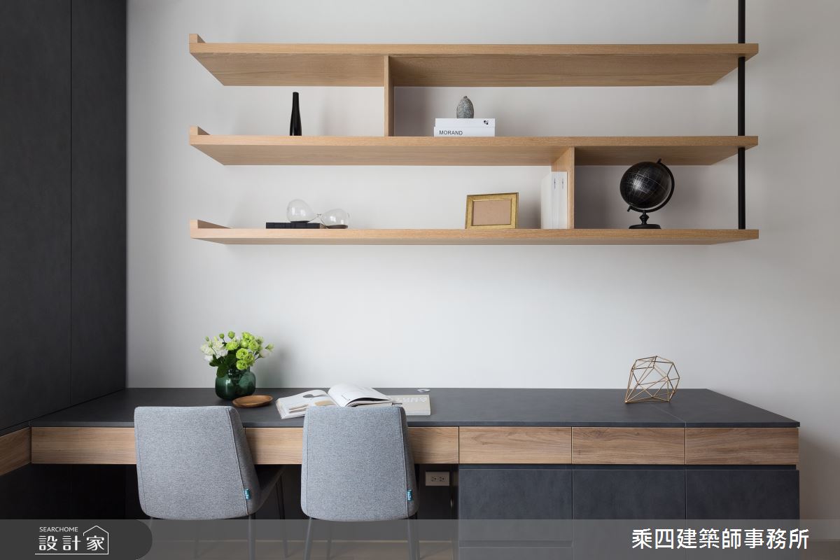 24坪新成屋(5年以下)＿現代風臥室案例圖片＿乘四建築師事務所＿乘四_18之10