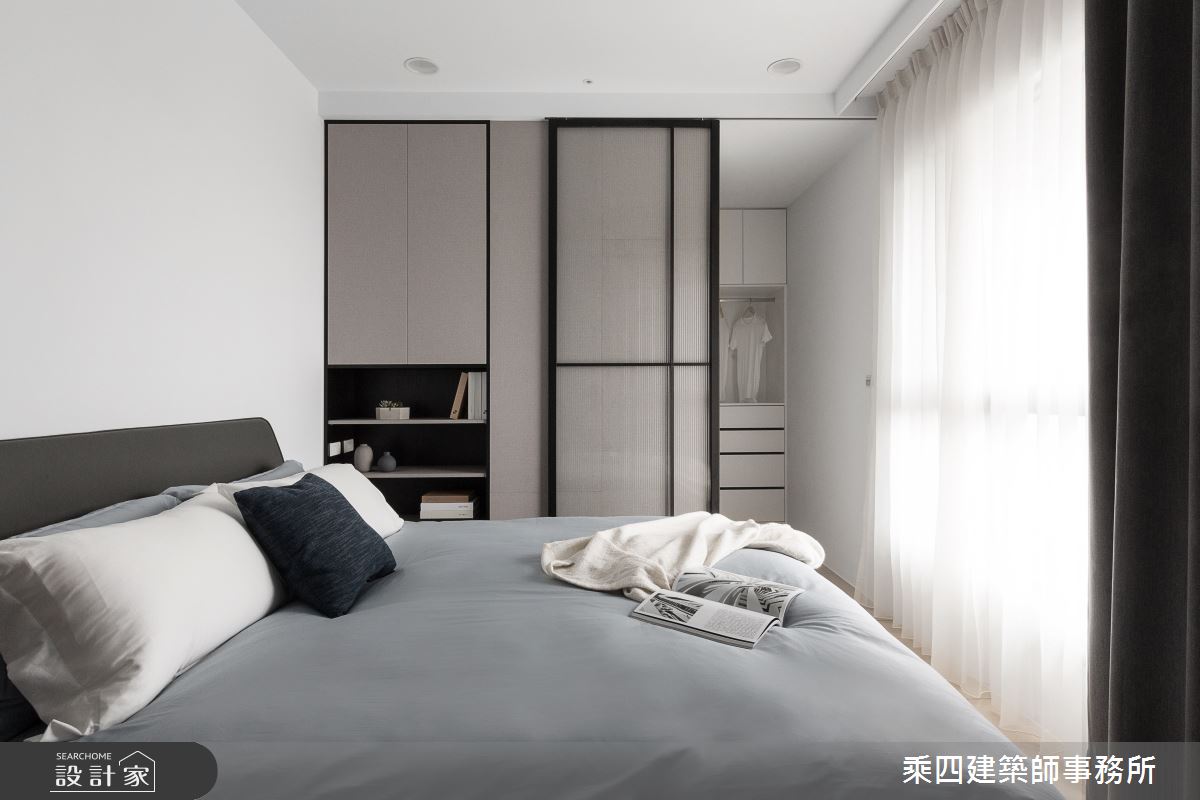 31坪新成屋(5年以下)＿現代風臥室案例圖片＿乘四建築師事務所＿乘四_19之11