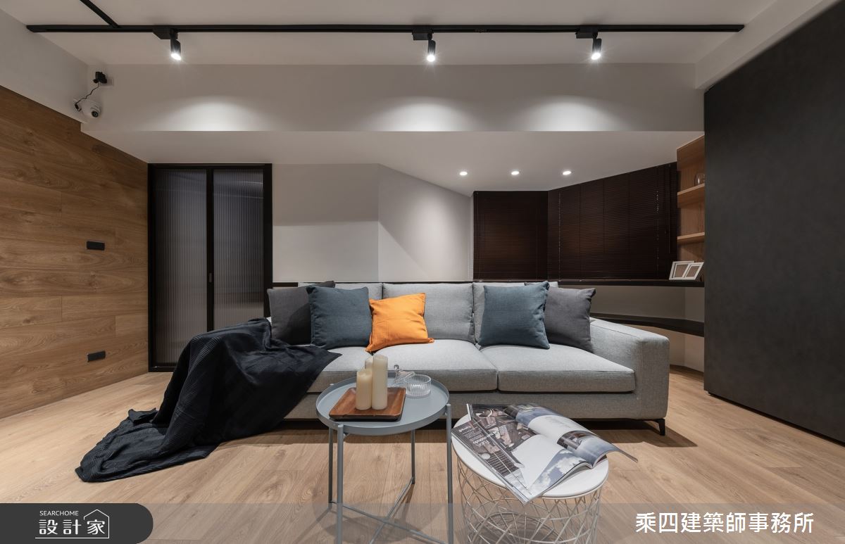 29坪老屋(31~40年)＿現代風客廳案例圖片＿乘四建築師事務所＿乘四_26之1