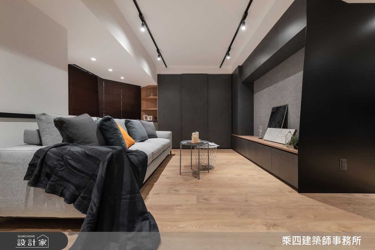 29坪老屋(31~40年)＿現代風客廳案例圖片＿乘四建築師事務所＿乘四_26之4