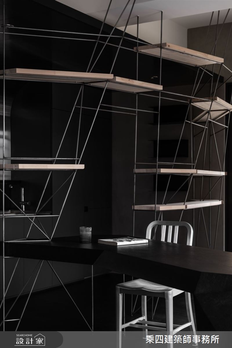 37坪新成屋(5年以下)＿現代風書房案例圖片＿乘四建築師事務所＿乘四_42之9
