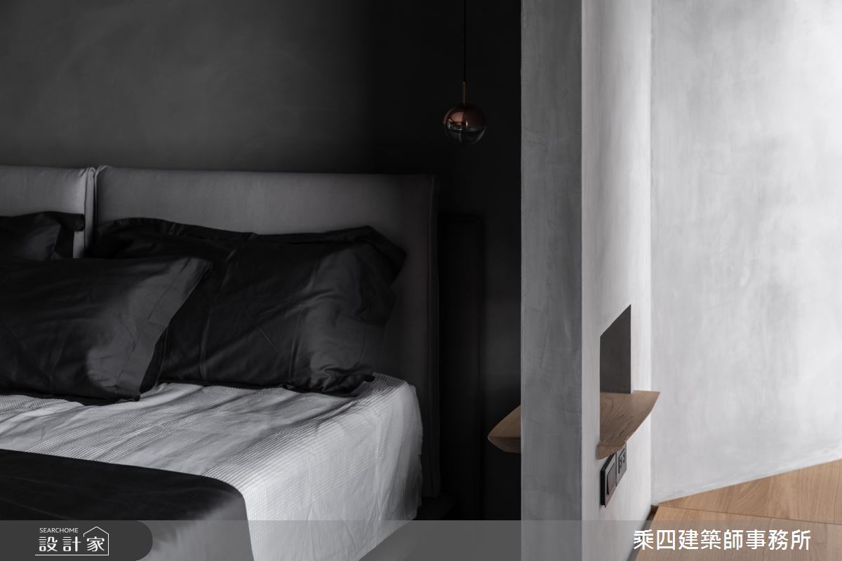 37坪新成屋(5年以下)＿現代風臥室案例圖片＿乘四建築師事務所＿乘四_42之17
