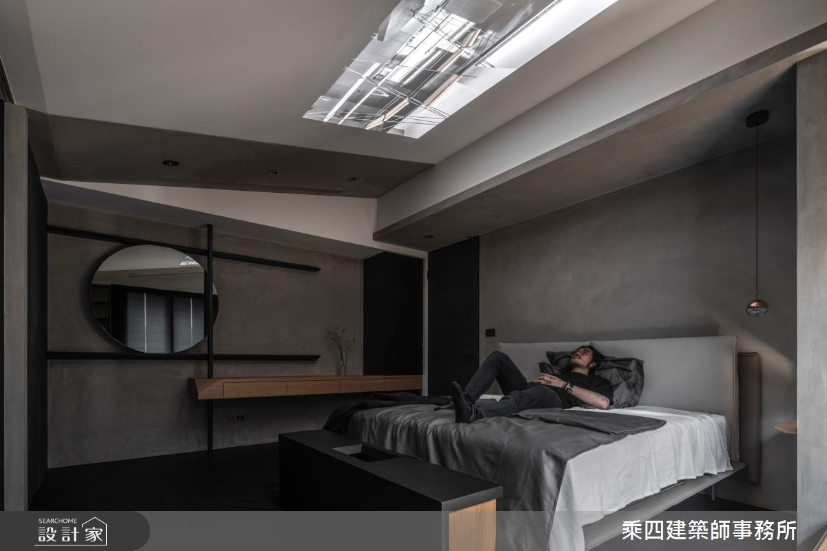 37坪新成屋(5年以下)＿現代風臥室案例圖片＿乘四建築師事務所＿乘四_42之16