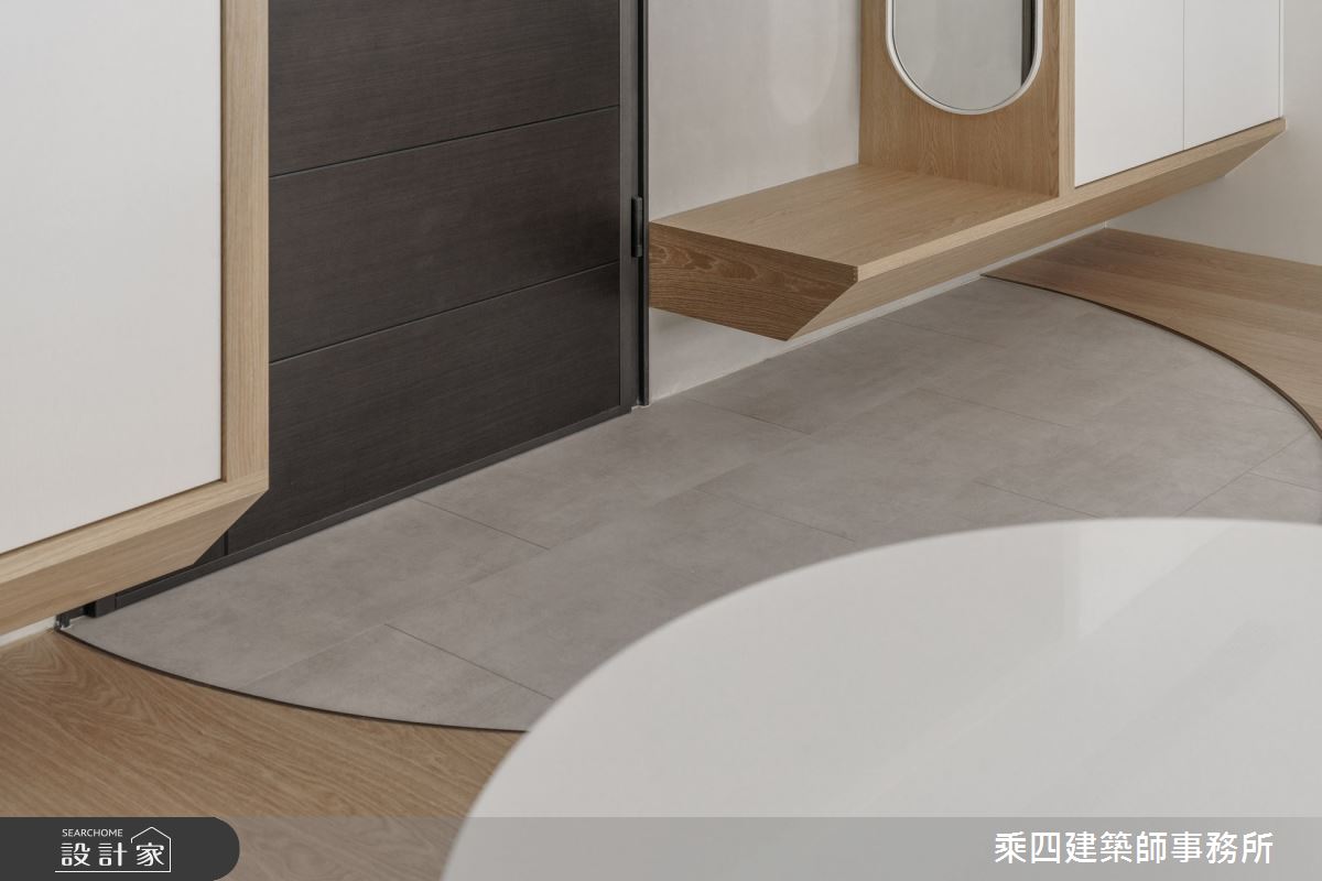 25坪新成屋(5年以下)＿現代風玄關客廳案例圖片＿乘四建築師事務所＿乘四_44之4