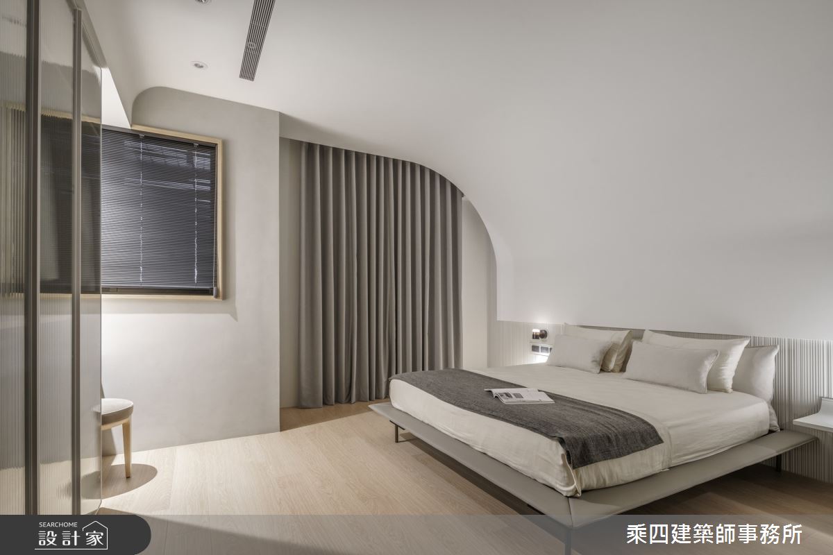 25坪新成屋(5年以下)＿現代風臥室案例圖片＿乘四建築師事務所＿乘四_44之10