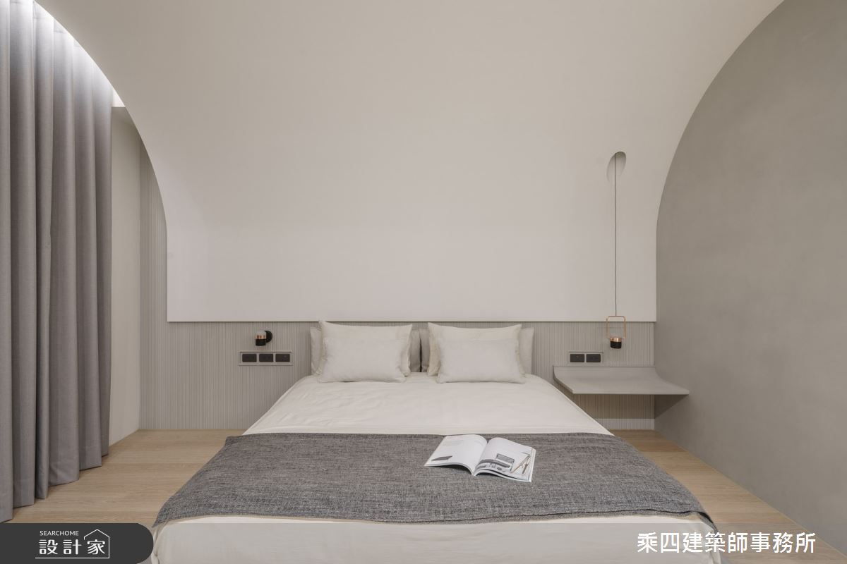 25坪新成屋(5年以下)＿現代風臥室案例圖片＿乘四建築師事務所＿乘四_44之12