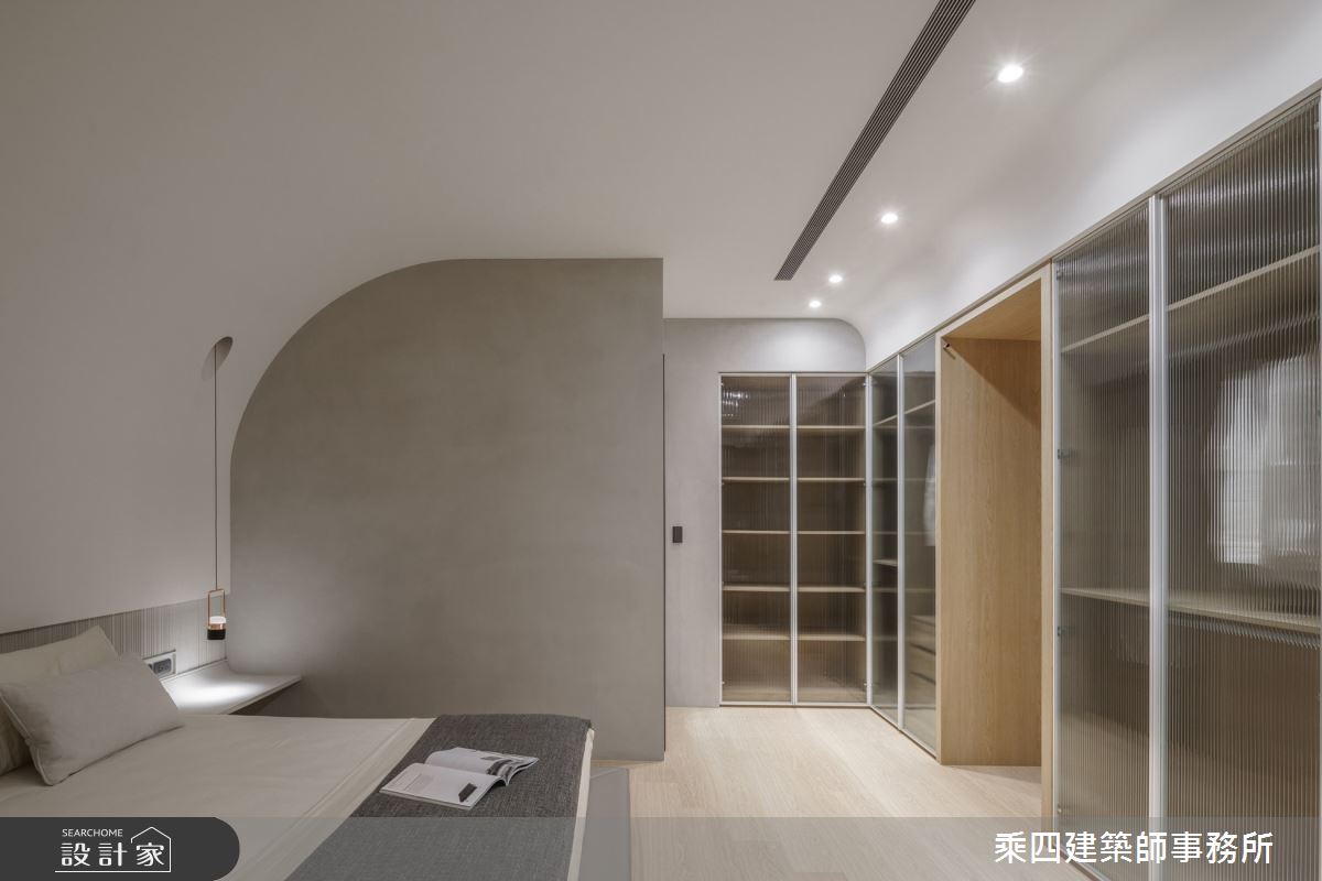 25坪新成屋(5年以下)＿現代風臥室案例圖片＿乘四建築師事務所＿乘四_44之13