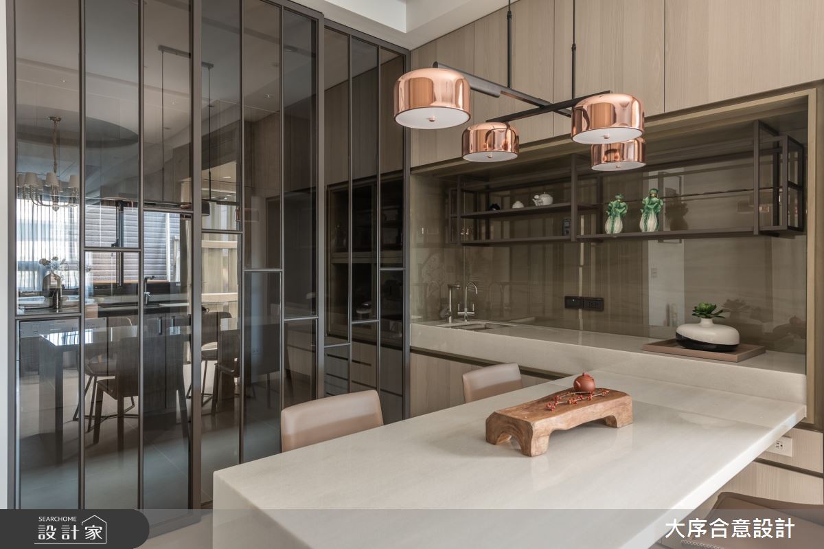 100坪新成屋(5年以下)＿新中式風餐廳案例圖片＿大序合意設計＿大序合意_典藏之5