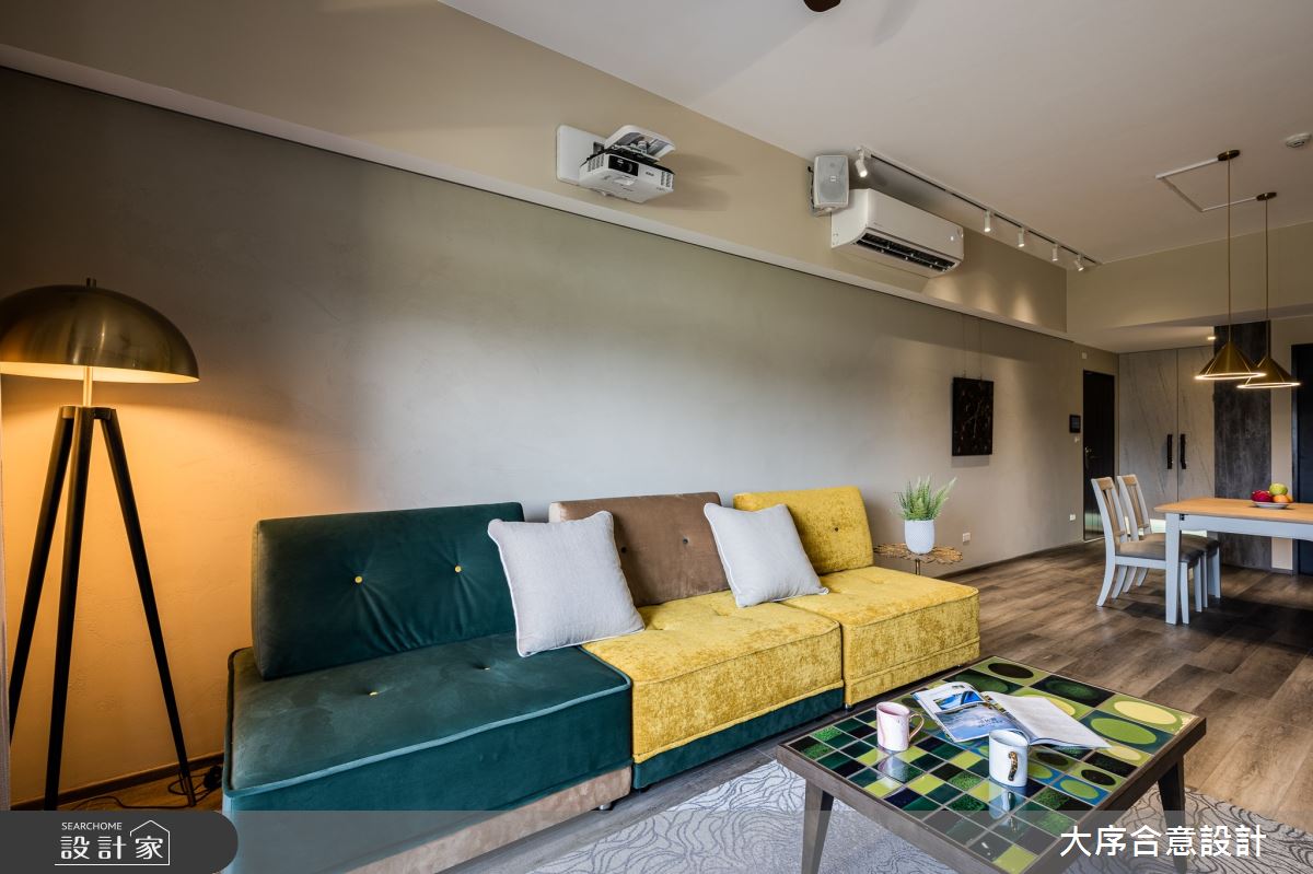 40坪新成屋(5年以下)＿混搭風案例圖片＿大序合意設計＿大序合意_南方小島之5