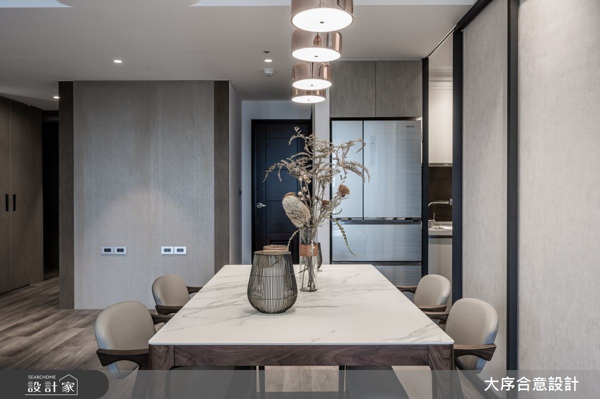 36坪新成屋(5年以下)＿現代風餐廳廚房案例圖片＿大序合意設計＿大序合意_觀自在之9