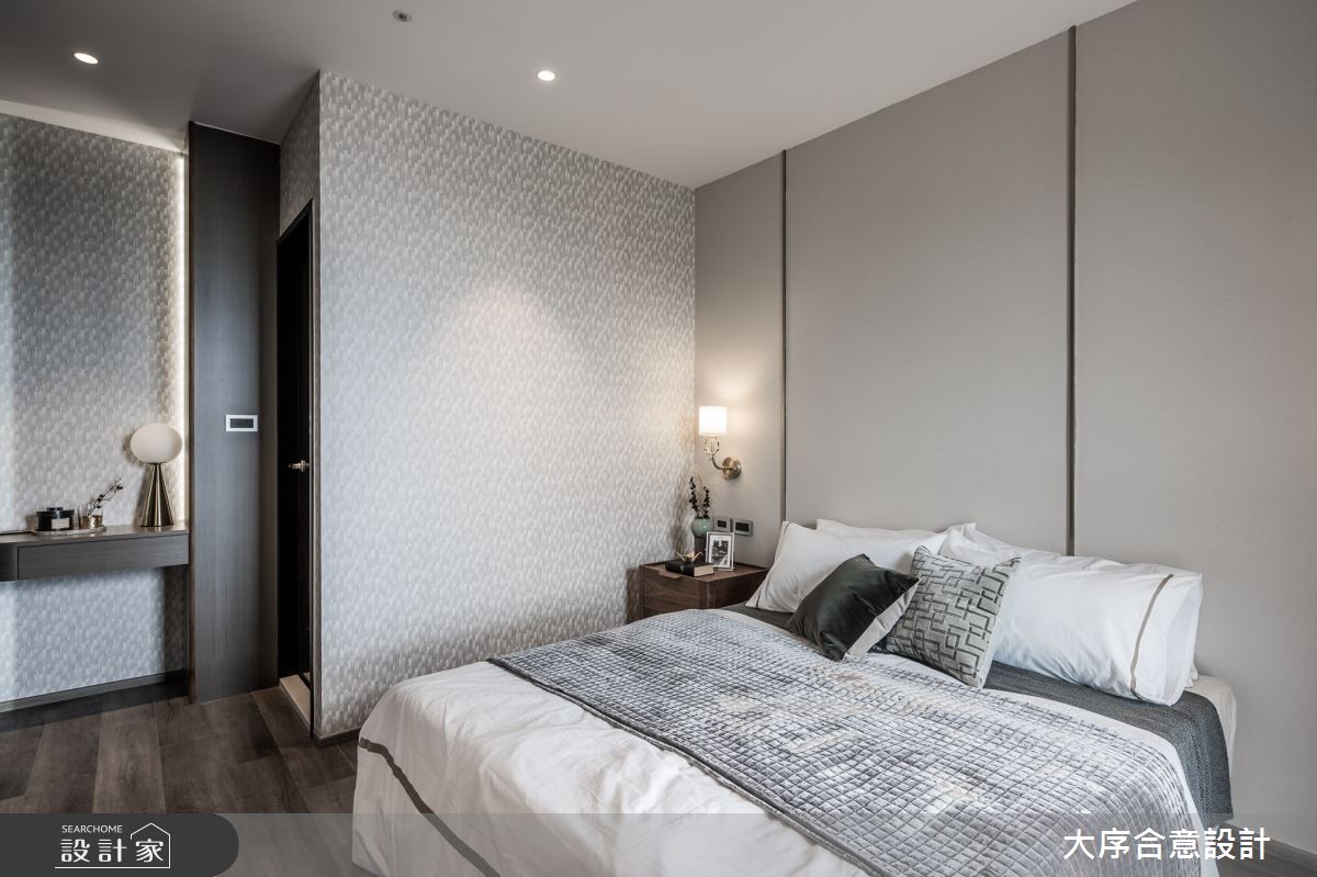 36坪新成屋(5年以下)＿現代風臥室案例圖片＿大序合意設計＿大序合意_觀自在之12