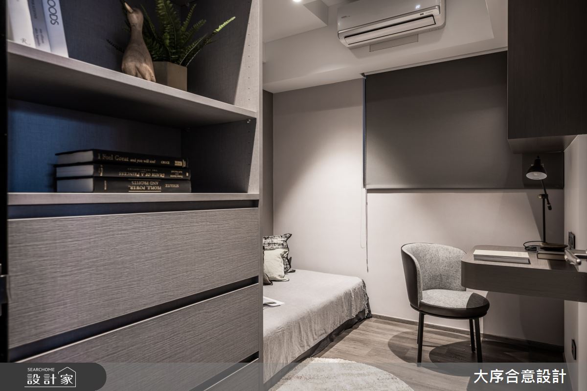 36坪新成屋(5年以下)＿現代風臥室案例圖片＿大序合意設計＿大序合意_觀自在之13
