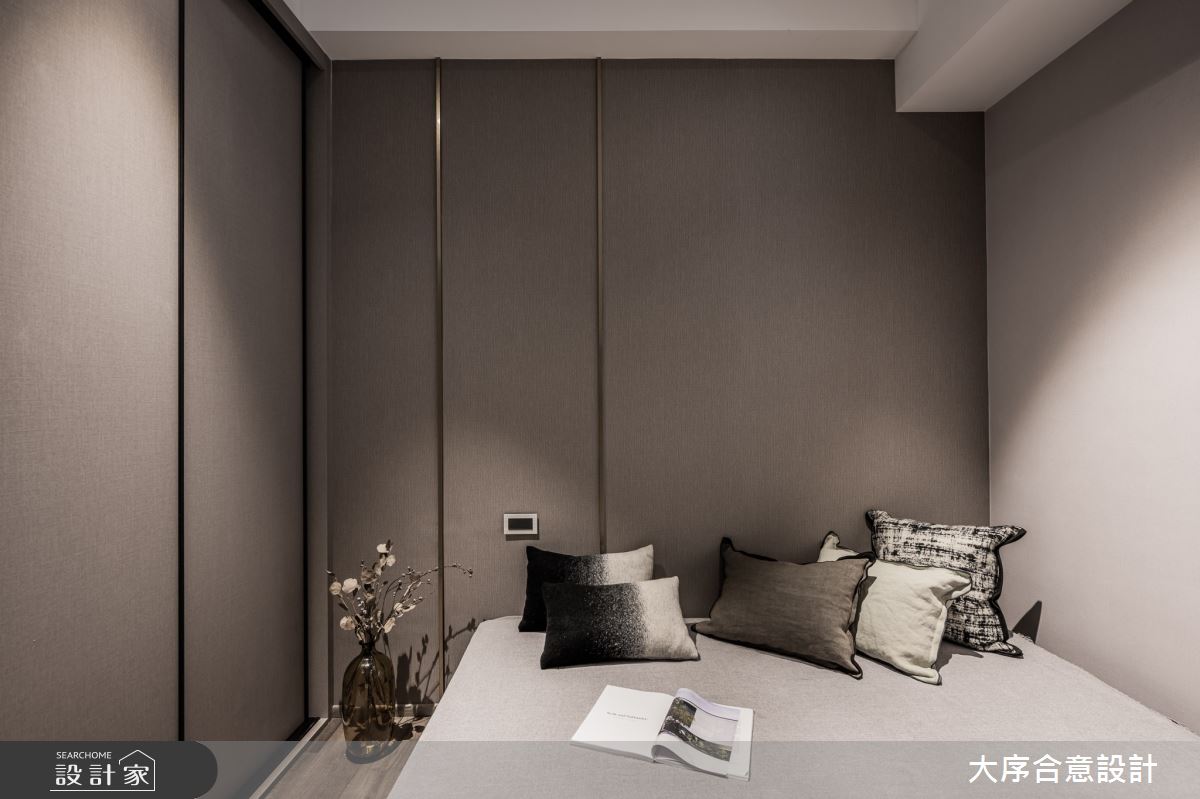 36坪新成屋(5年以下)＿現代風臥室案例圖片＿大序合意設計＿大序合意_觀自在之14