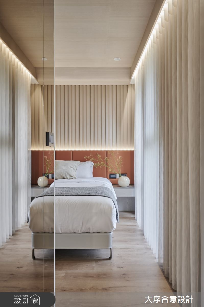 60坪新成屋(5年以下)＿現代風臥室案例圖片＿大序合意設計＿大序合意_光廊墨域之22